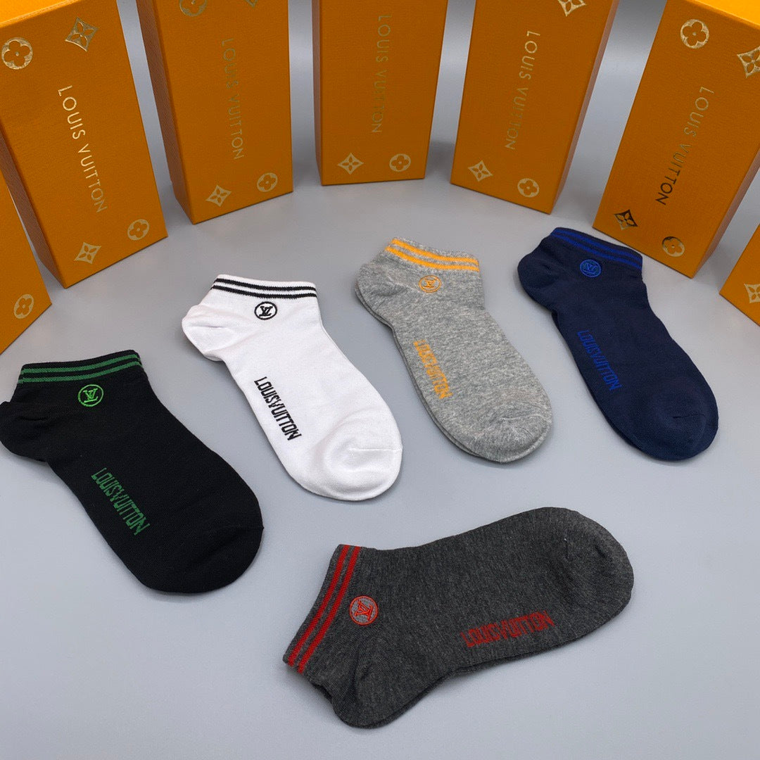 Louis Vuitton Socks(One pair of each style)
