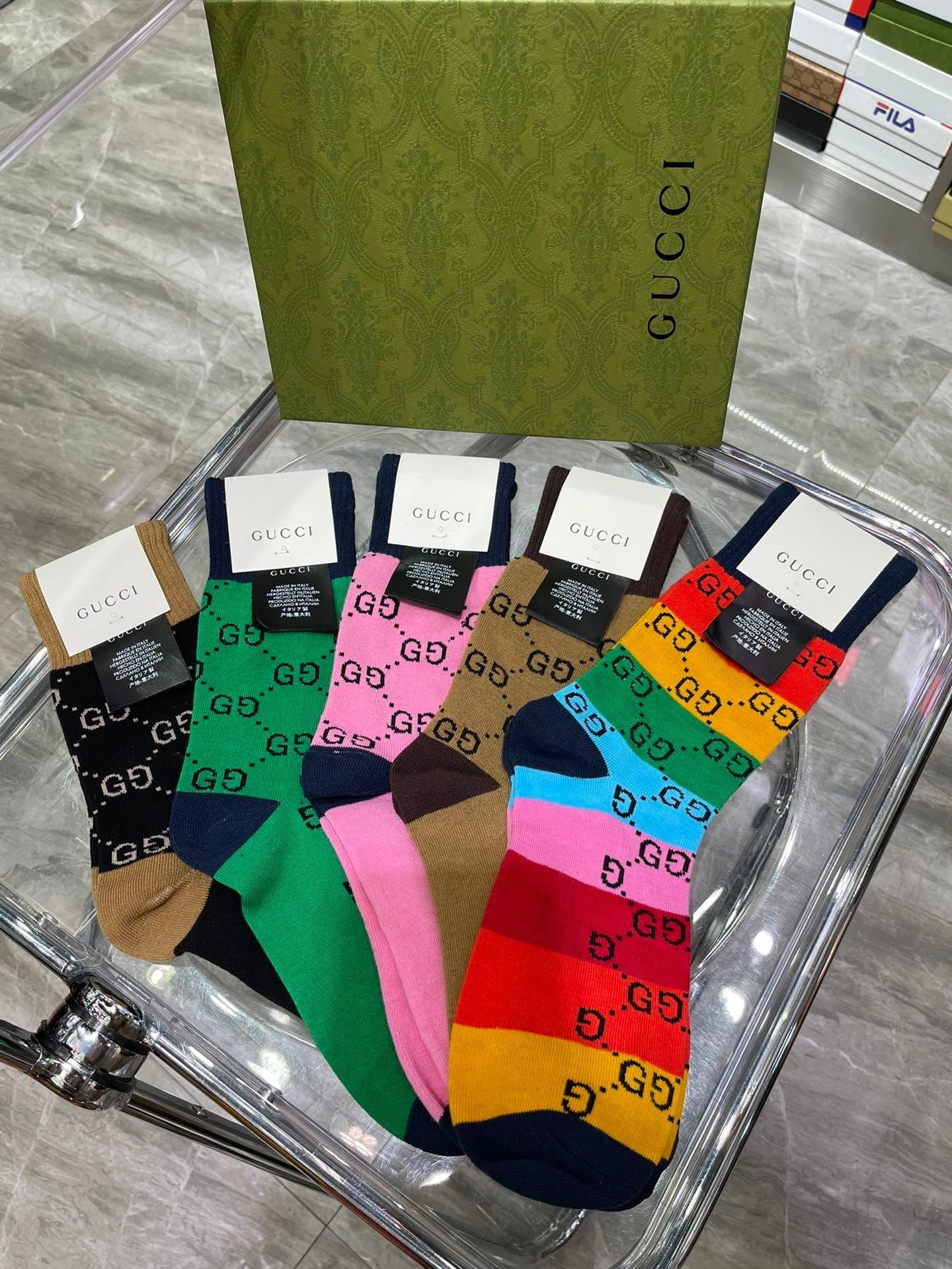 Gucci Sock(One pair of each style)