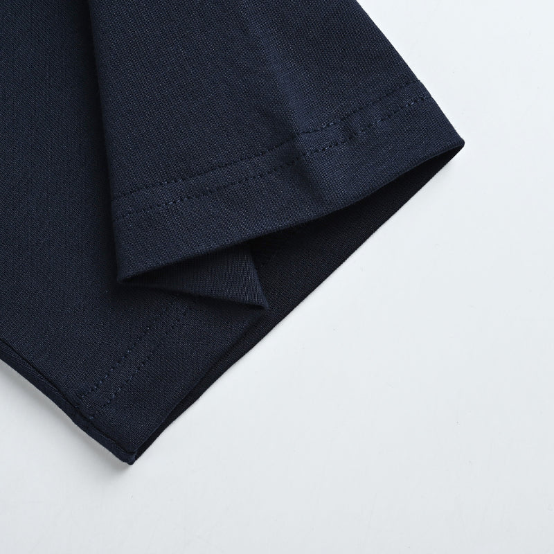 Gucci Navy Heavyweight Cotton Essential Tee
