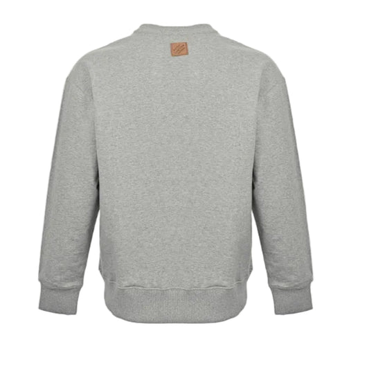 Louis Vuitton Travel Scene Embroidery Crewneck – Heather Grey