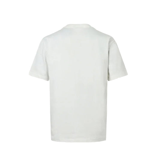 Gucci Ivory Heritage Label Graphic Tee