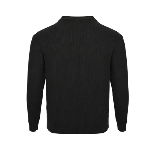 Louis Vuitton Monogram Belt Emblem Turtleneck Sweater – Black
