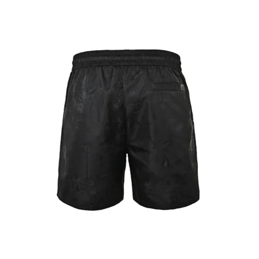 Louis Vuitton Monogram Jacquard Swim Shorts — Black II