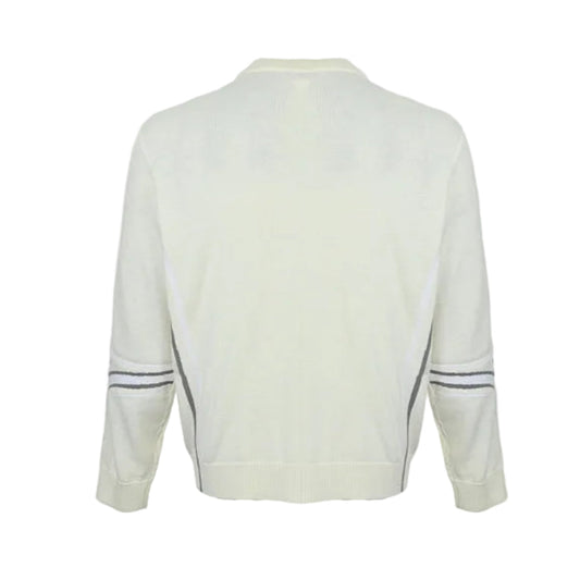 Louis Vuitton Tonal Logo Turtleneck Knit Top – Cream