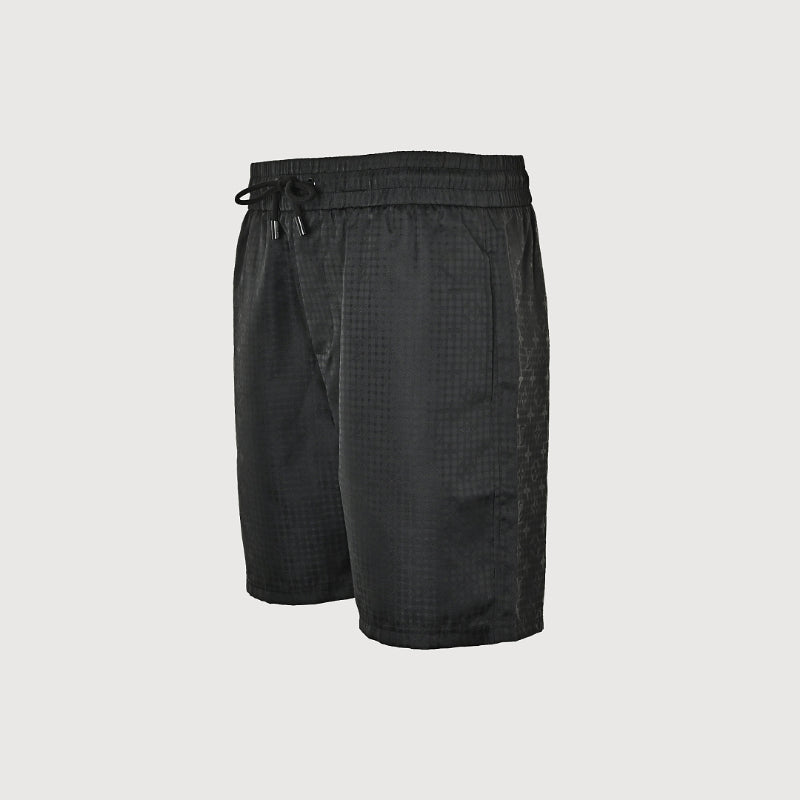 Louis Vuitton Monogram Jacquard Swim Shorts — Black