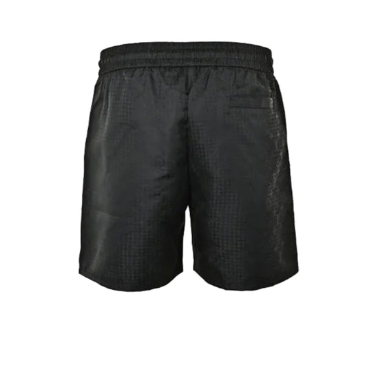 Louis Vuitton Monogram Jacquard Swim Shorts — Black