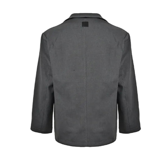 Louis Vuitton Pearl Chain Brooch Workwear Blazer – Charcoal