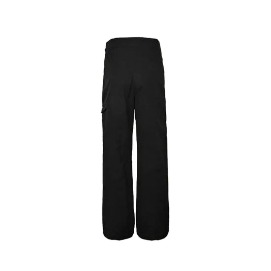 Louis Vuitton Tonal Monogram Jacquard Wide-Leg Trousers — Black