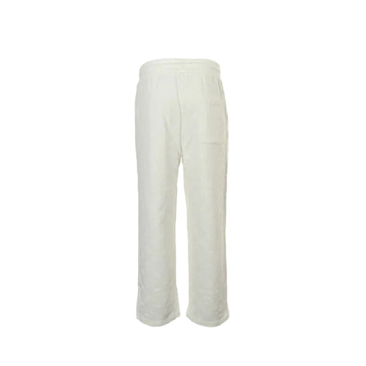 Louis Vuitton Essential Wide-Leg Sweatpants — Cream