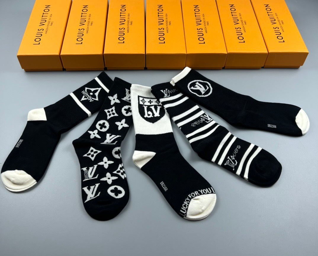Louis Vuitton Socks（One pair of each style)