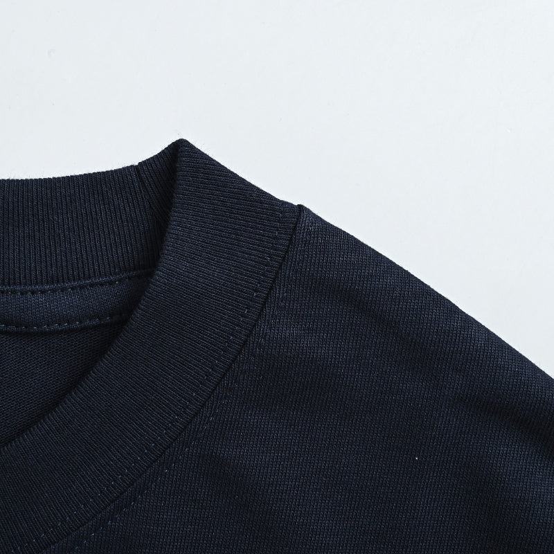 Gucci Navy Heavyweight Cotton Essential Tee