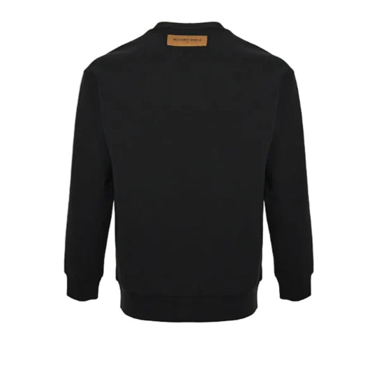 Louis Vuitton Multicolor Monogram Scatter Embroidery Crewneck – Black
