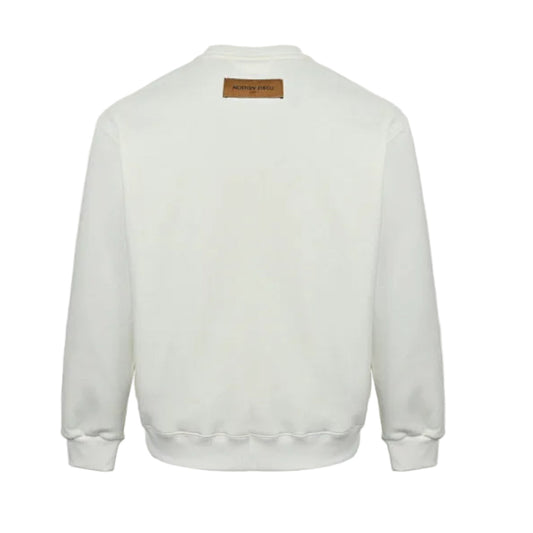 Louis Vuitton Mallete Shield Badge Sweatshirt – Cream