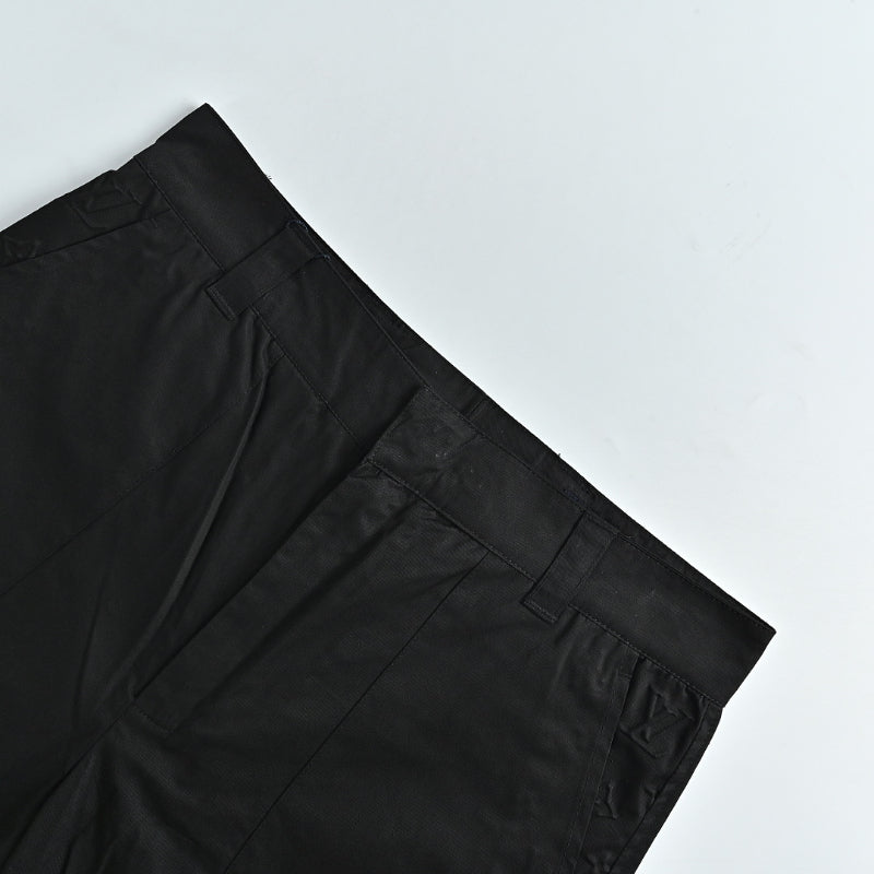 Louis Vuitton Wide-Leg Tailored Trousers — Black