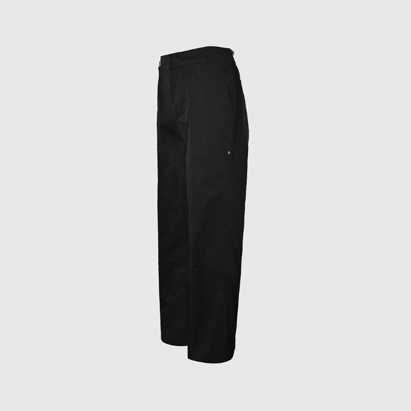 Louis Vuitton Wide-Leg Tailored Trousers — Black