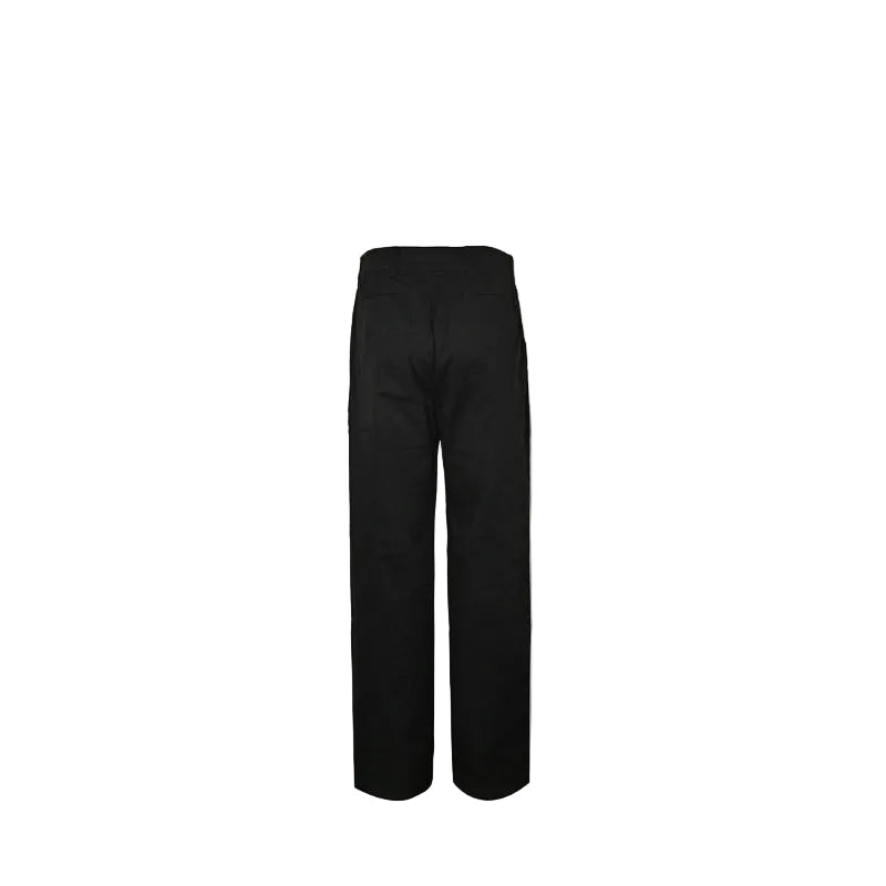 Louis Vuitton Wide-Leg Tailored Trousers — Black