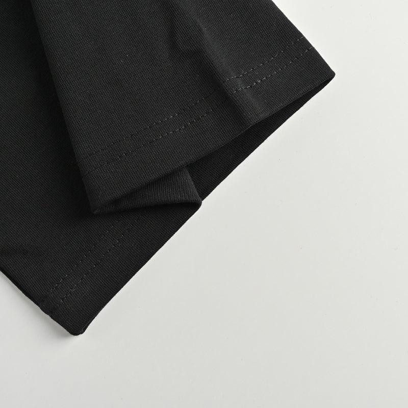 Gucci Black Oversized Wordmark Made In Italy Heavyweight Tee