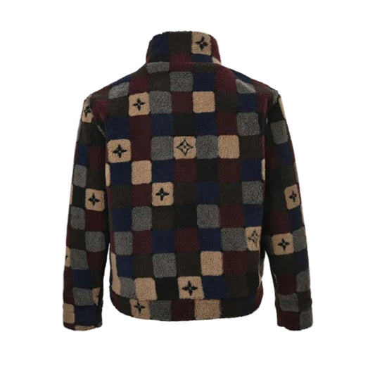 Louis Vuitton  Damier Sherpa Zip Jacket – Multi