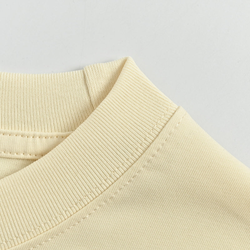 Gucci Butter Yellow Costumed Animal Grid Graphic Tee