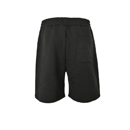 Louis Vuitton Mint Logo Fleece Shorts — Black