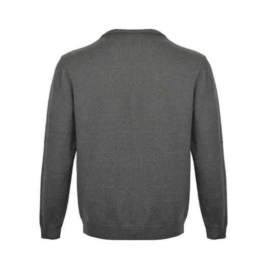 Louis Vuitton Diamond Grid Pearl Rivet Knit Cardigan – Olive Grey