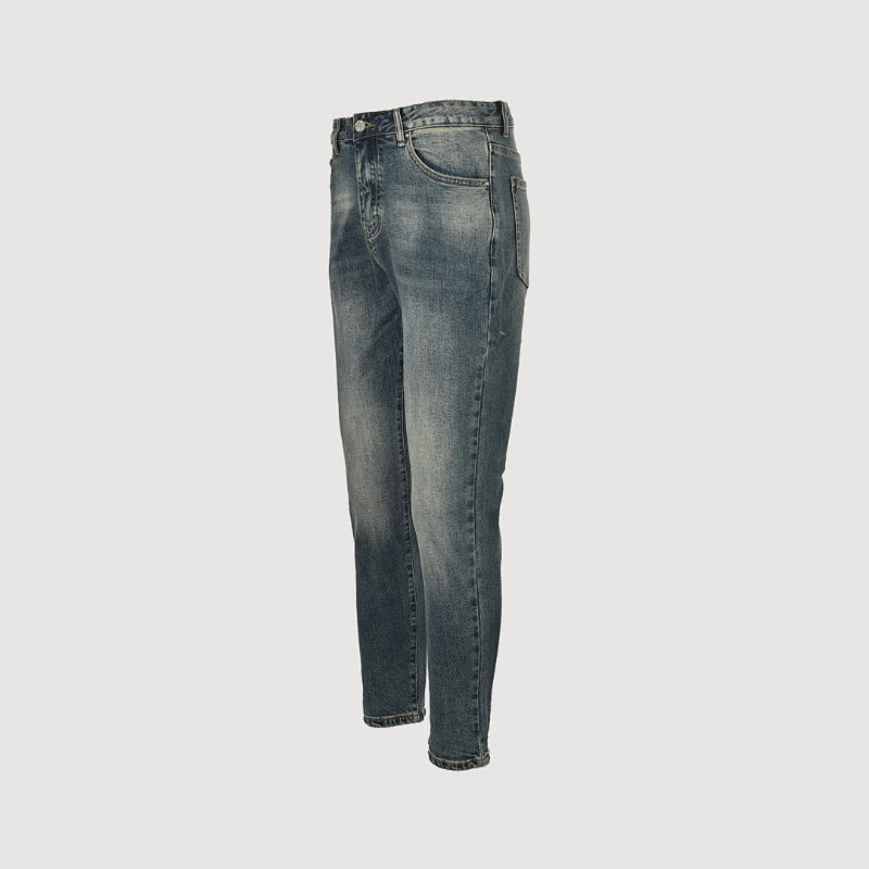 Louis Vuitton Tonal Monogram Slim Jeans — Deep Vintage Wash