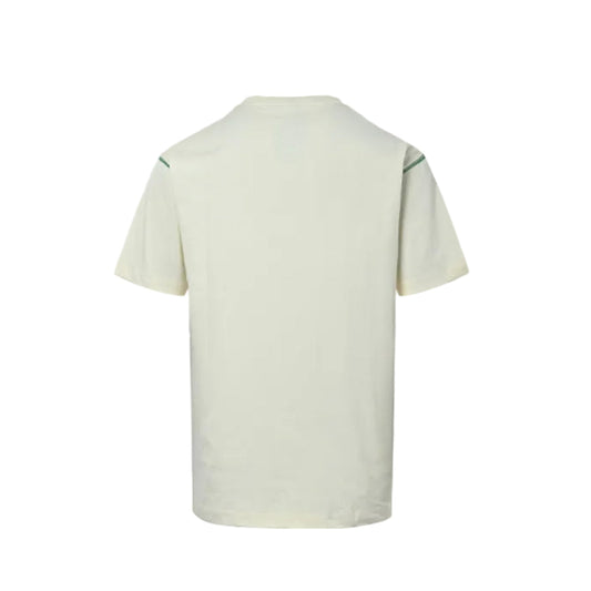 Gucci Cream Embroidered Circle-Crest Tee