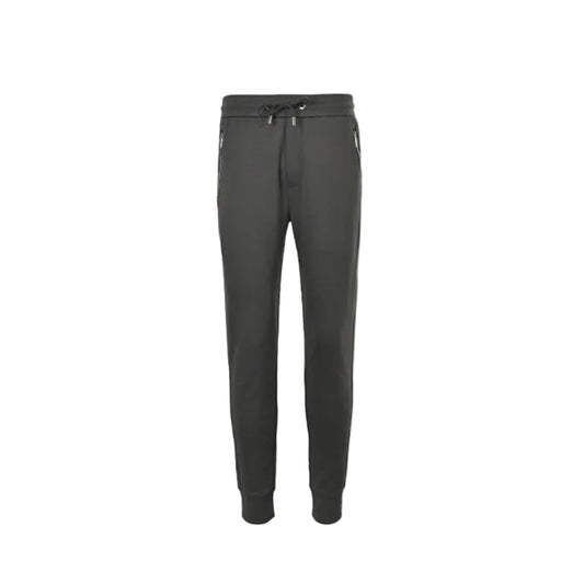 Louis Vuitton Zip Pocket Slim Joggers — Olive Grey