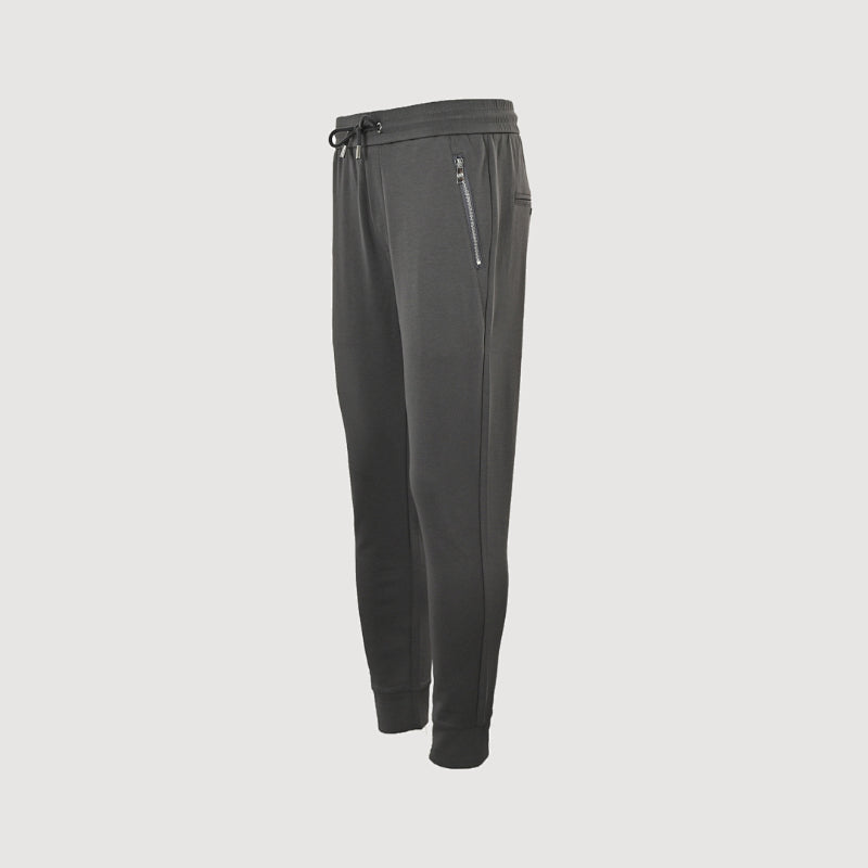Louis Vuitton Zip Pocket Slim Joggers — Olive Grey