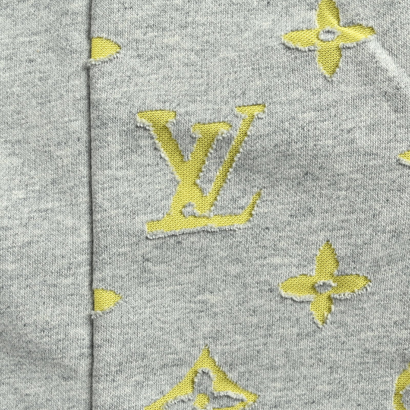 Louis Vuitton Monogram All-Over Print Cargo Shorts — Heather Grey