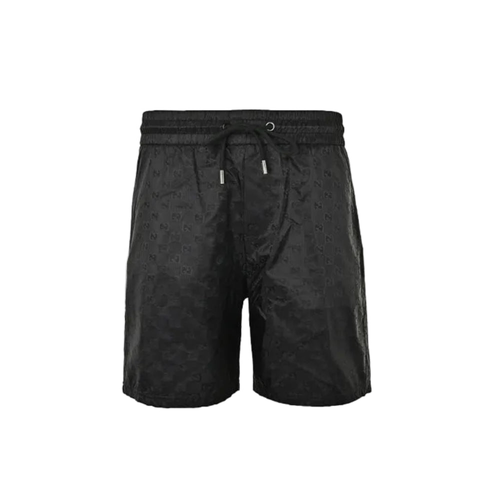 Gucci All-Over Monogram Swim Shorts – Black