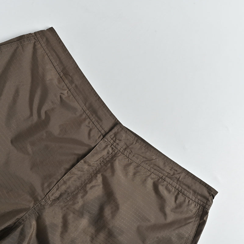 Louis Vuitton Monogram Panel Swim Shorts — Olive