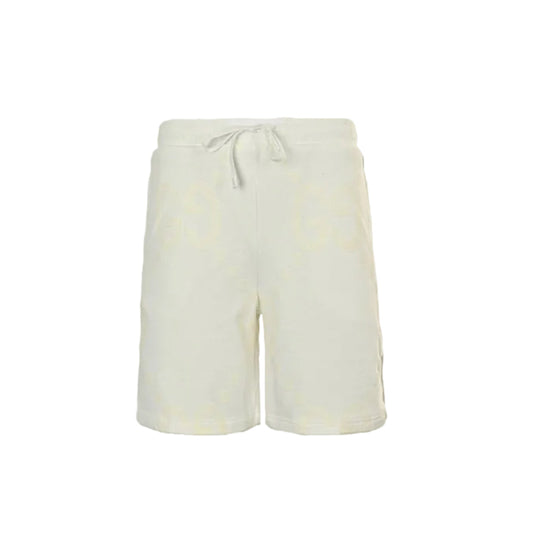Gucci Solid Fleece Shorts – Cream