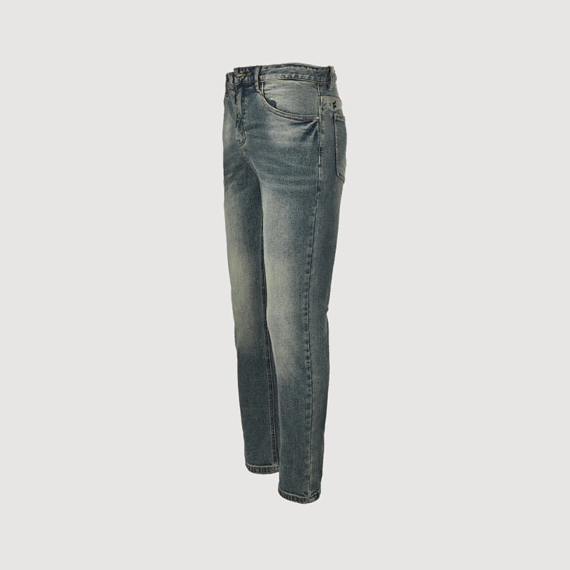 Louis Vuitton Heavy Wash Slim Jeans — Vintage Blue Grey