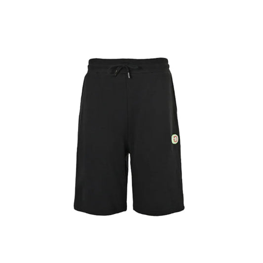 Gucci Circle Badge Fleece Shorts – Black