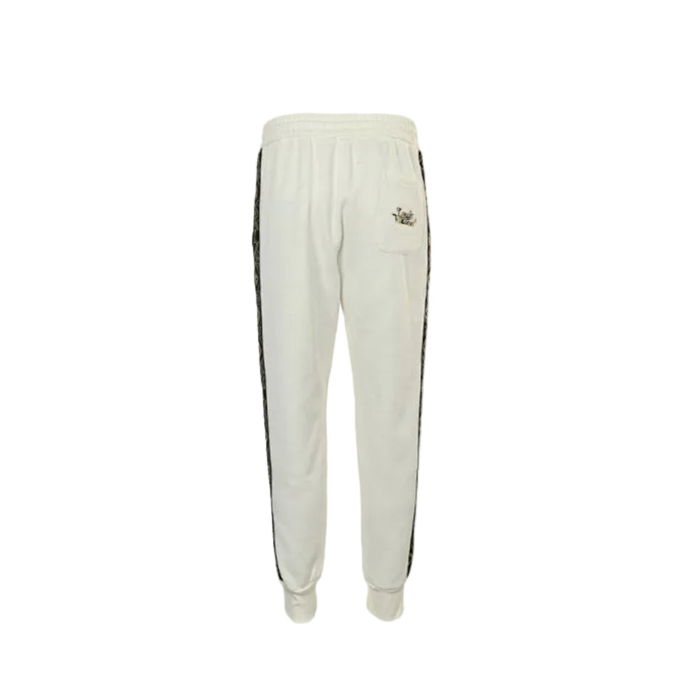 Louis Vuitton Monogram Stripe Joggers — Cream