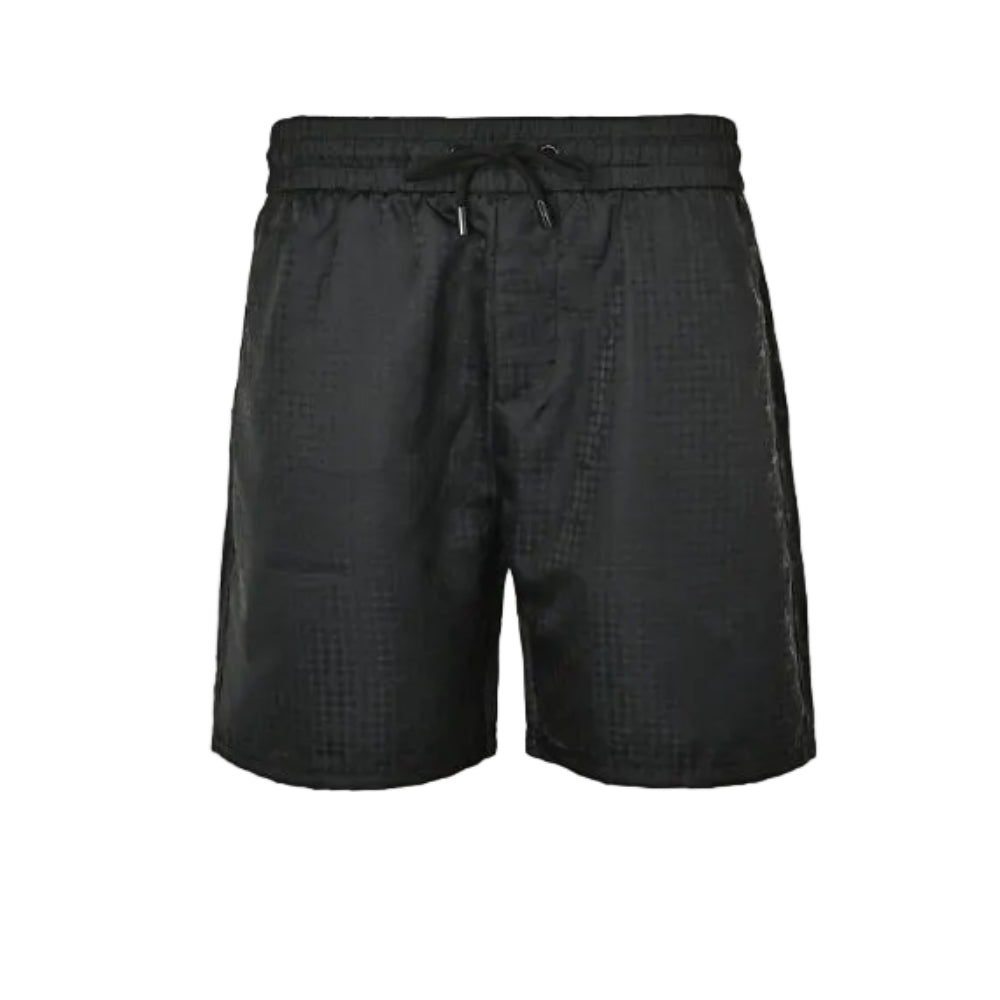 Louis Vuitton Monogram Jacquard Swim Shorts — Black