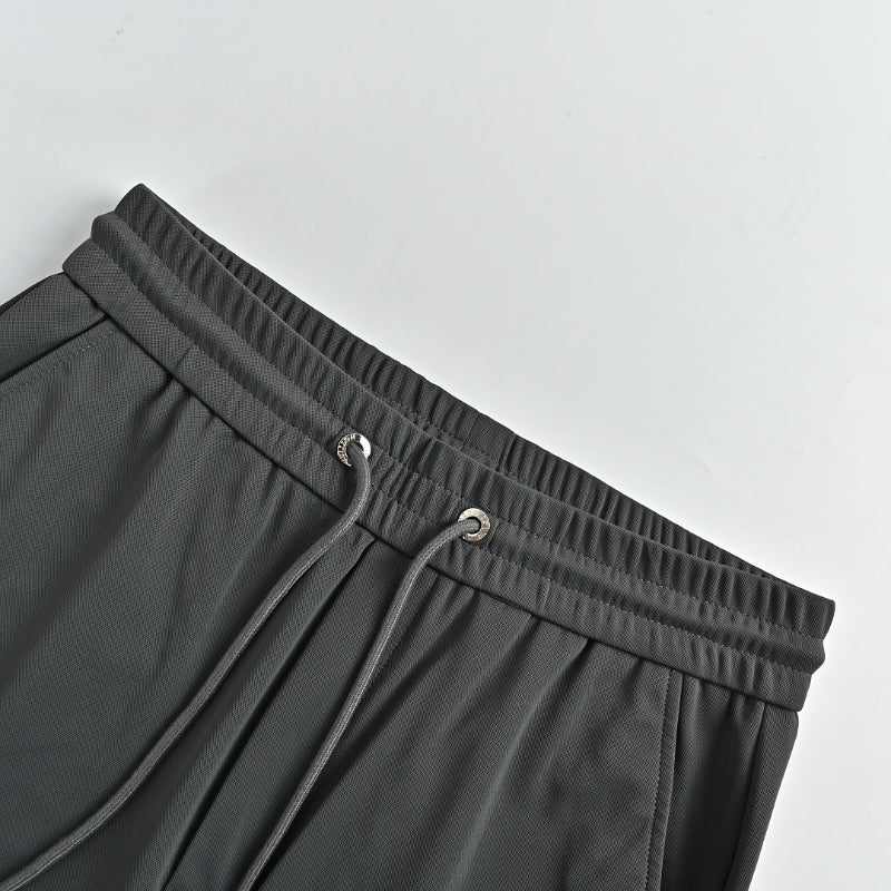 Louis Vuitton Script Logo Slim Joggers — Charcoal