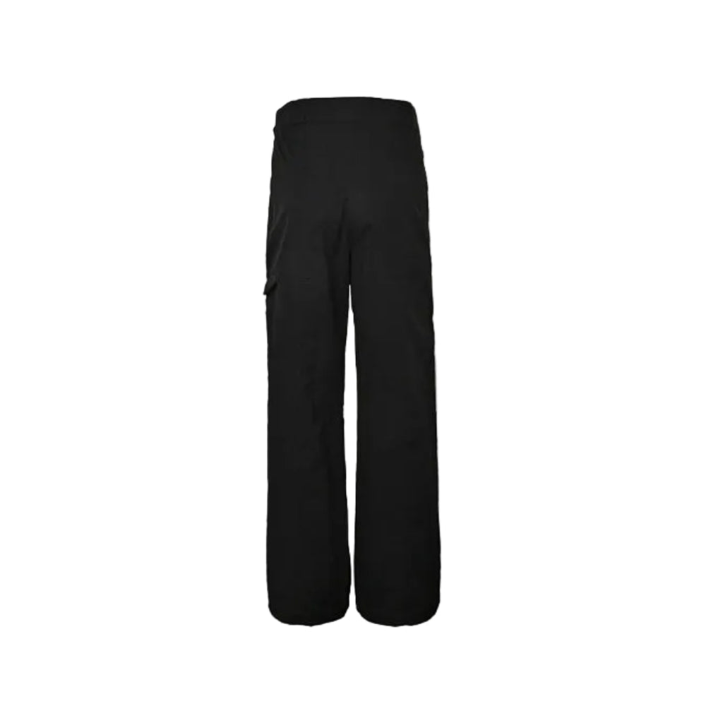 Louis Vuitton Tonal Monogram Jacquard Wide-Leg Trousers — Black
