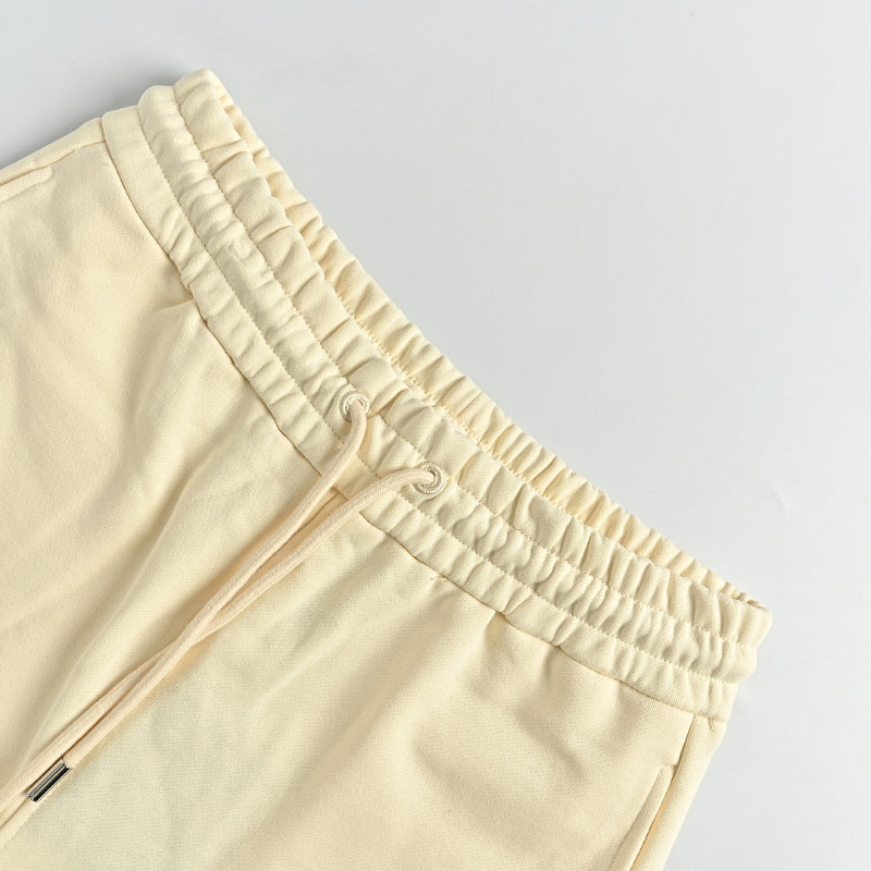 Louis Vuitton Signature Fleece Shorts — Cream