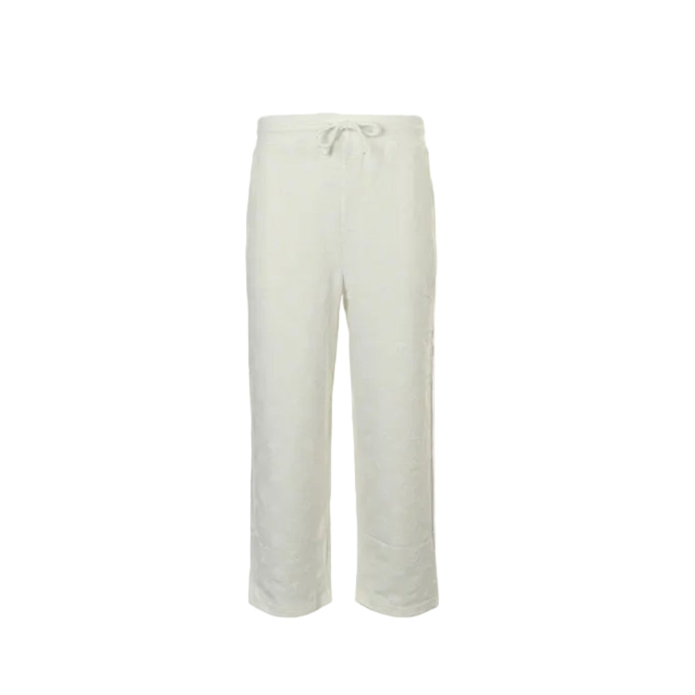 Louis Vuitton Essential Wide-Leg Sweatpants — Cream