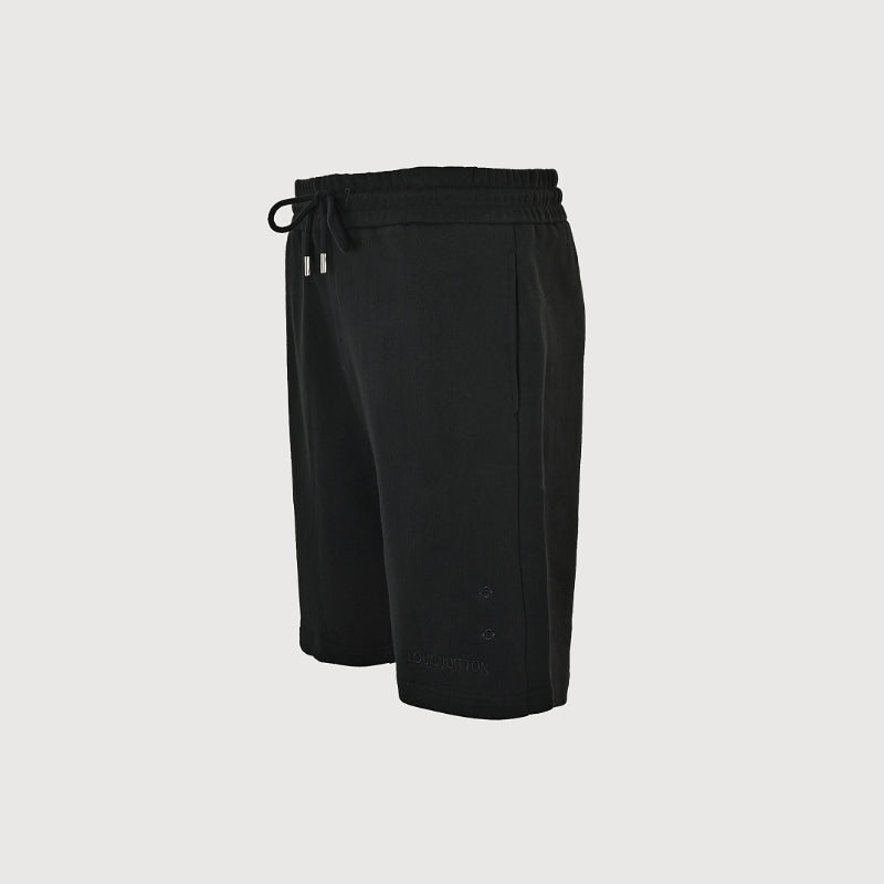 Louis Vuitton Signature Fleece Shorts — Black