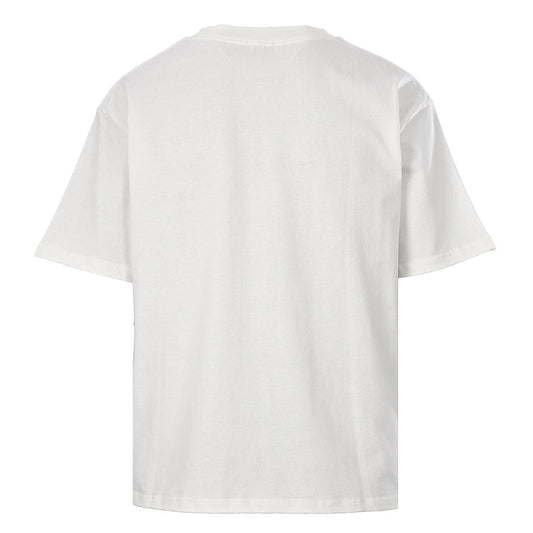 BURBERRY Graffiti Equestrian Knight Print Crew-Neck Short-Sleeve T-Shirt