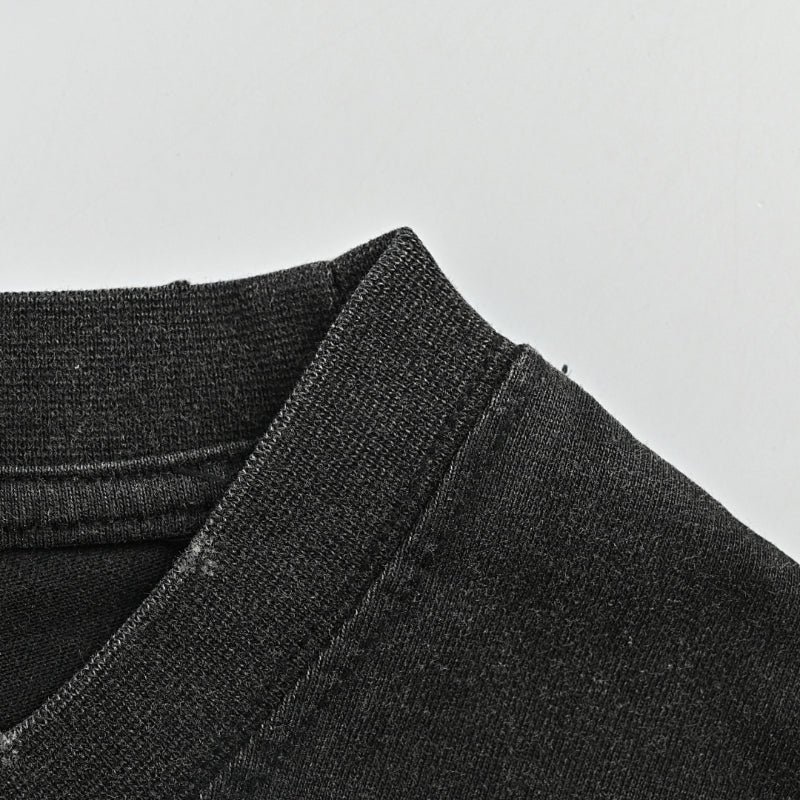 Gucci Black Half-Body GG Monogram Graphic Tee