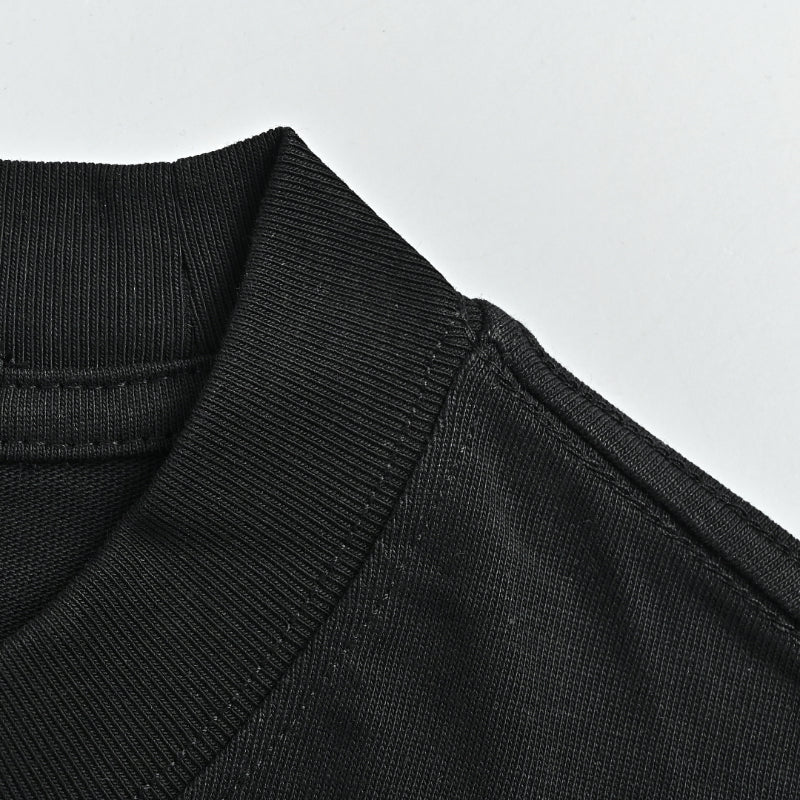 Gucci Black Neon Halo Wordmark Graphic Tee