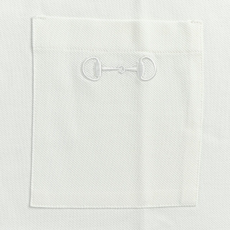 Gucci White Heavyweight Cotton Pocket Tee