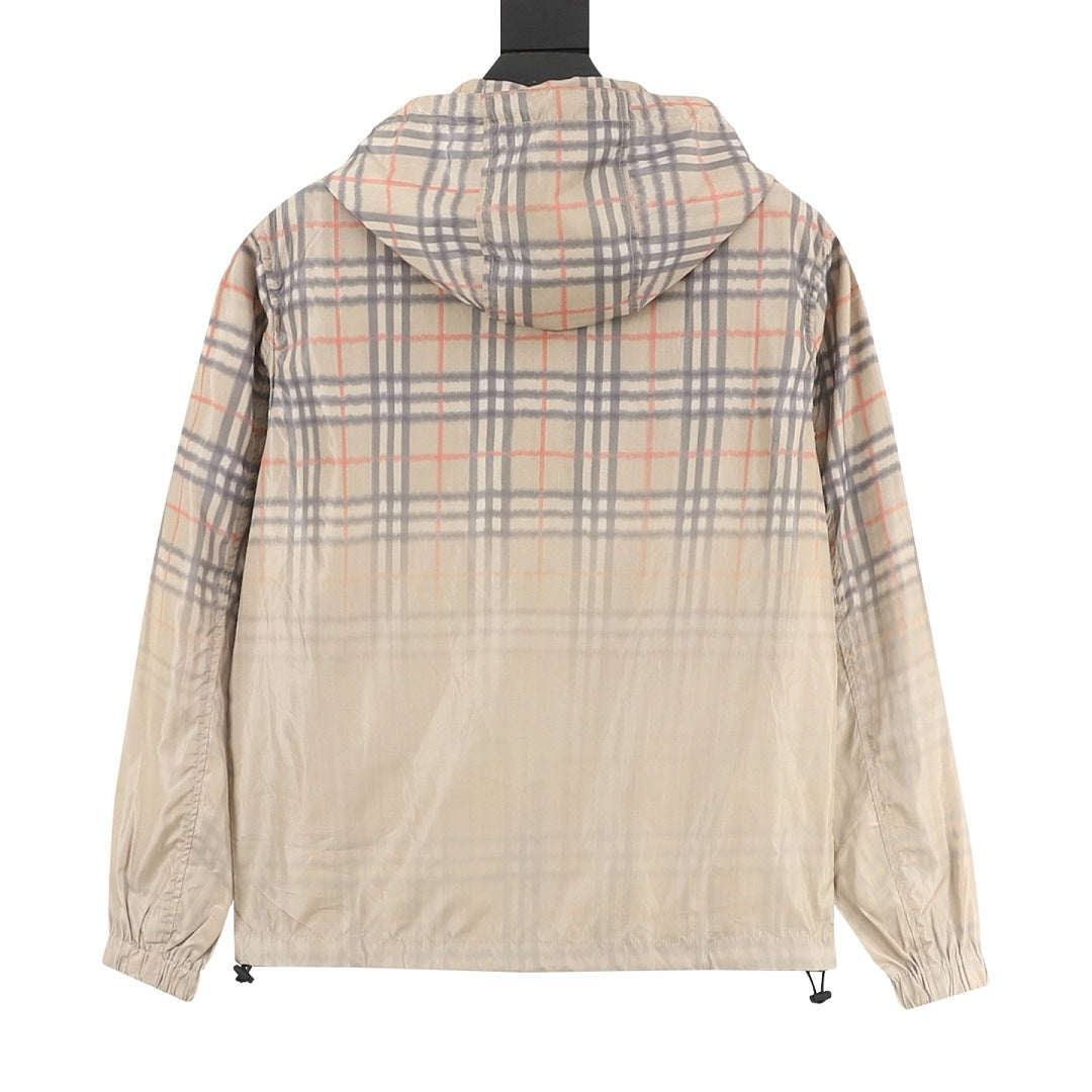 Burberry Vintage Check Hooded Jacket Archive Beige