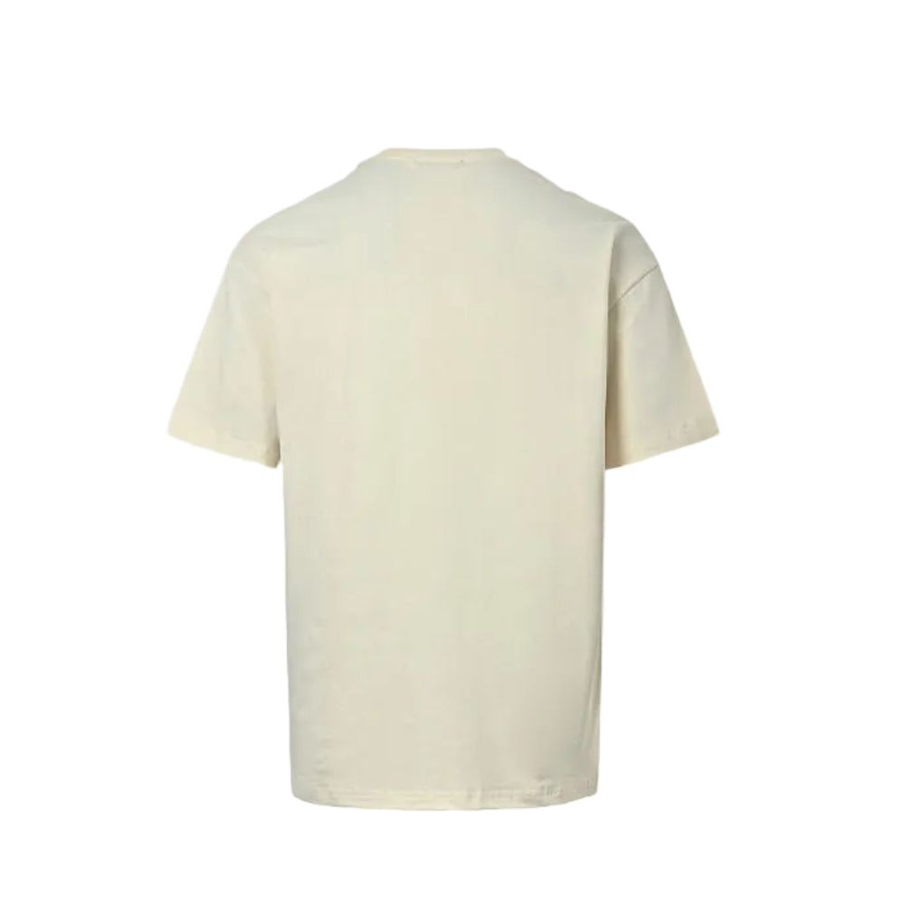 Gucci Cream Double-G Monogram Graphic Tee